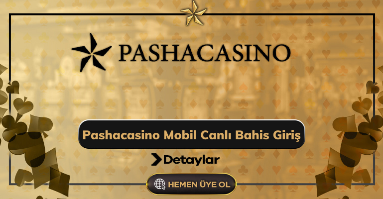 Pashacasino Mobil Canlı Bahis Giriş